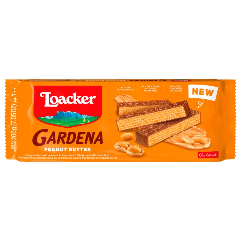Loacker Gardena Peanut Butter 200g